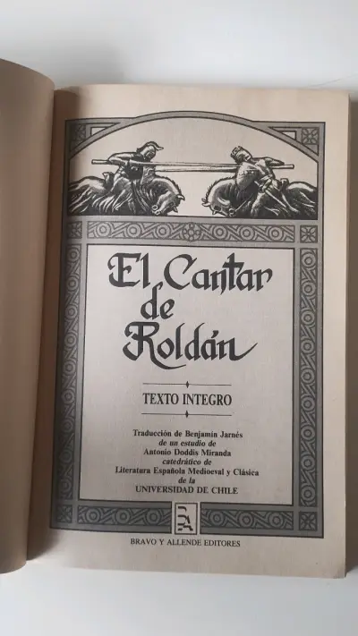 Libro El Cantar de Roldán Texto Íntegro - miniatura 2