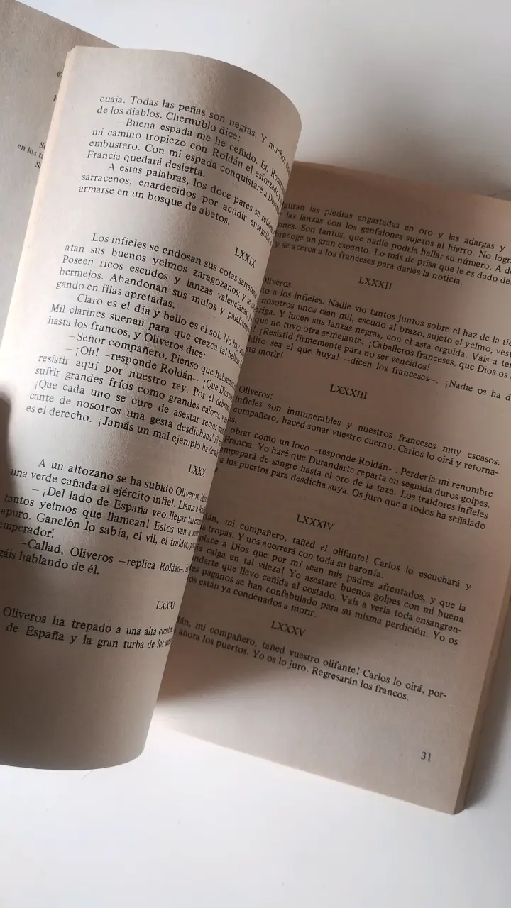 Libro El Cantar de Roldán Texto Íntegro - 3