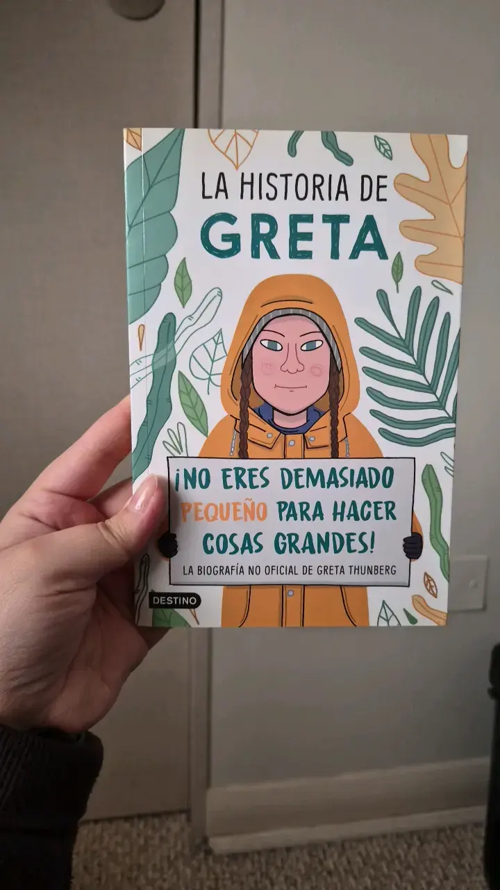 Libro La Historia de Greta Thunberg