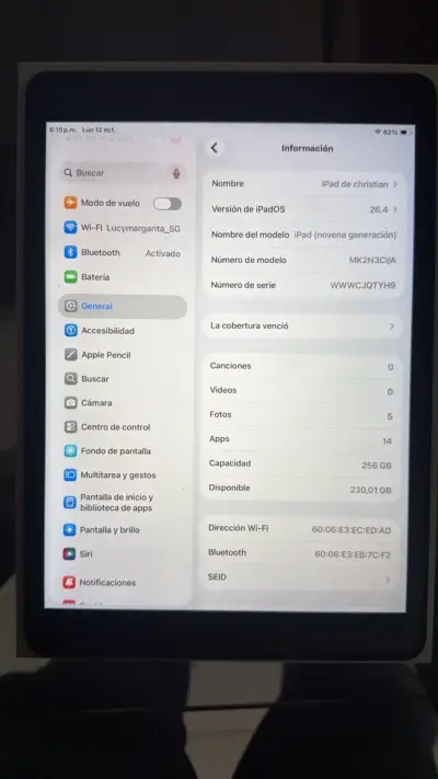 iPad 9ª Generación 256GB Wi-Fi Space Gray - miniatura 2