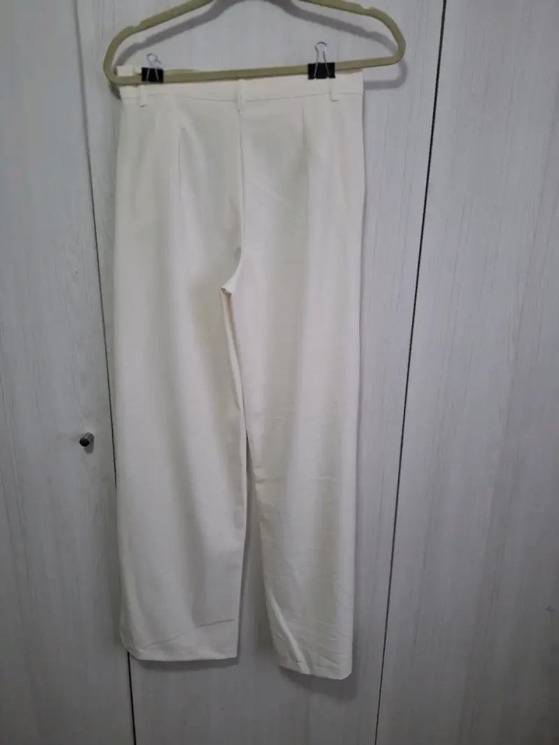 Pantalones blanco- talla 40 - 3