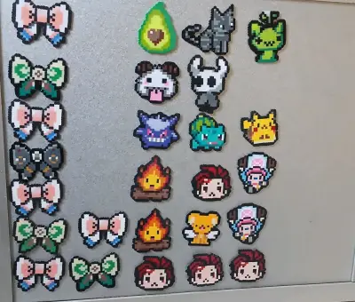 PACK DE 3 IMANES PIXEL ART A ELECCIÓN - miniatura 1