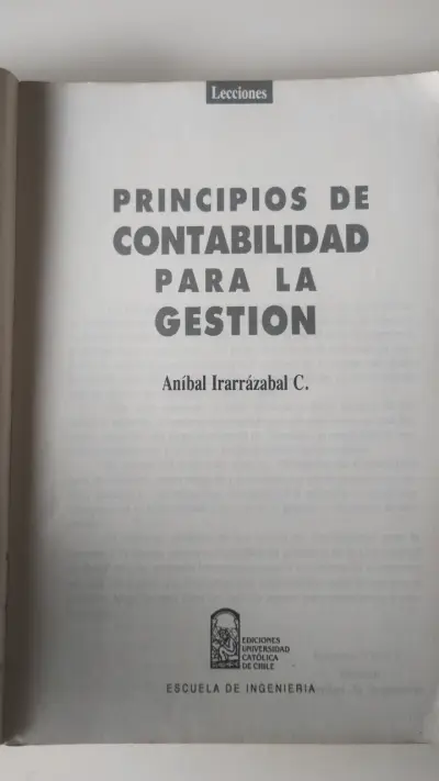 Libro Principios de Contabilidad para la Gestión - miniatura 2