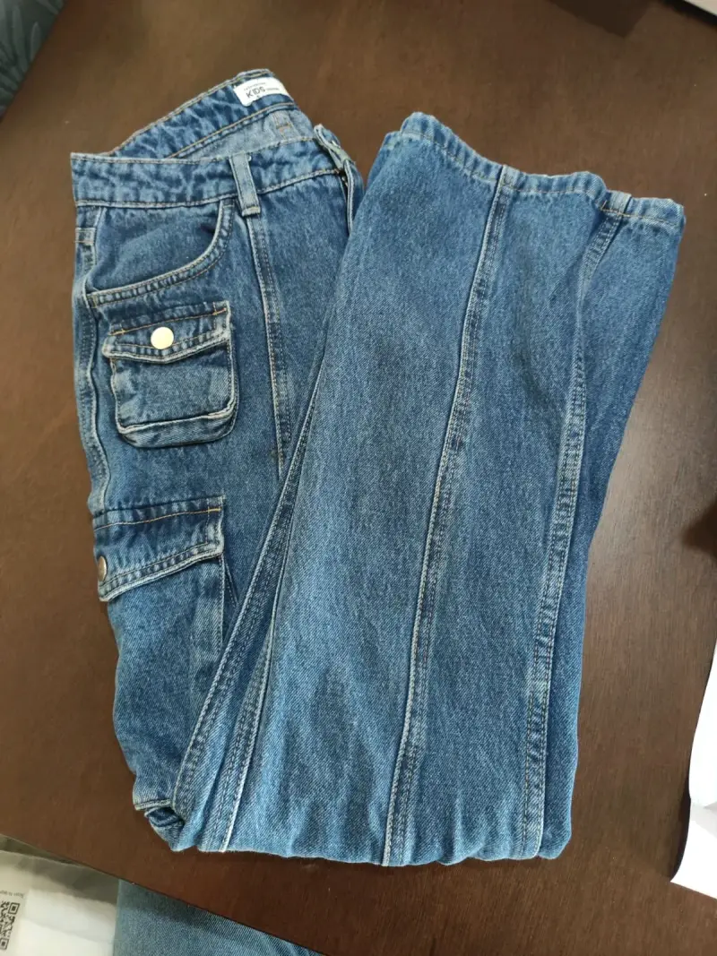 Jeans de mezclilla azul