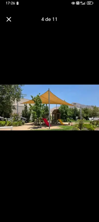 Toldo de Sombra  rectangular para Jardín 95% Bloqu - miniatura 1