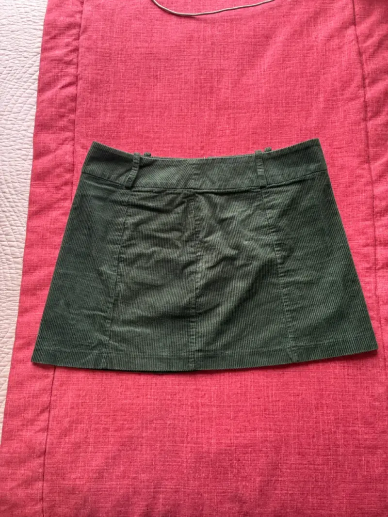 Minifalda de cotele delgado H&M - 1