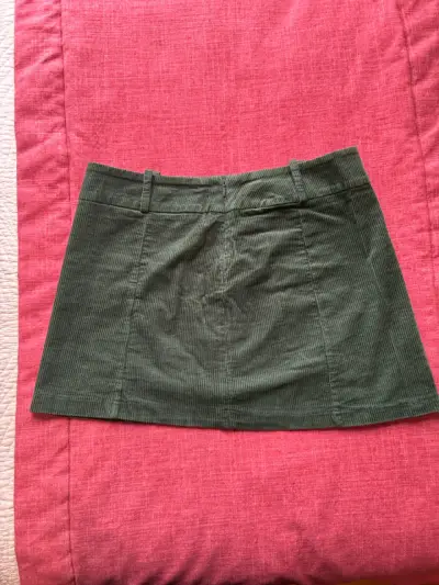 Minifalda de cotele delgado H&M - miniatura 3