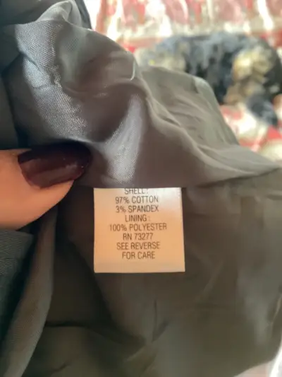 Chaqueta gris corta de mujer Elle - miniatura 5