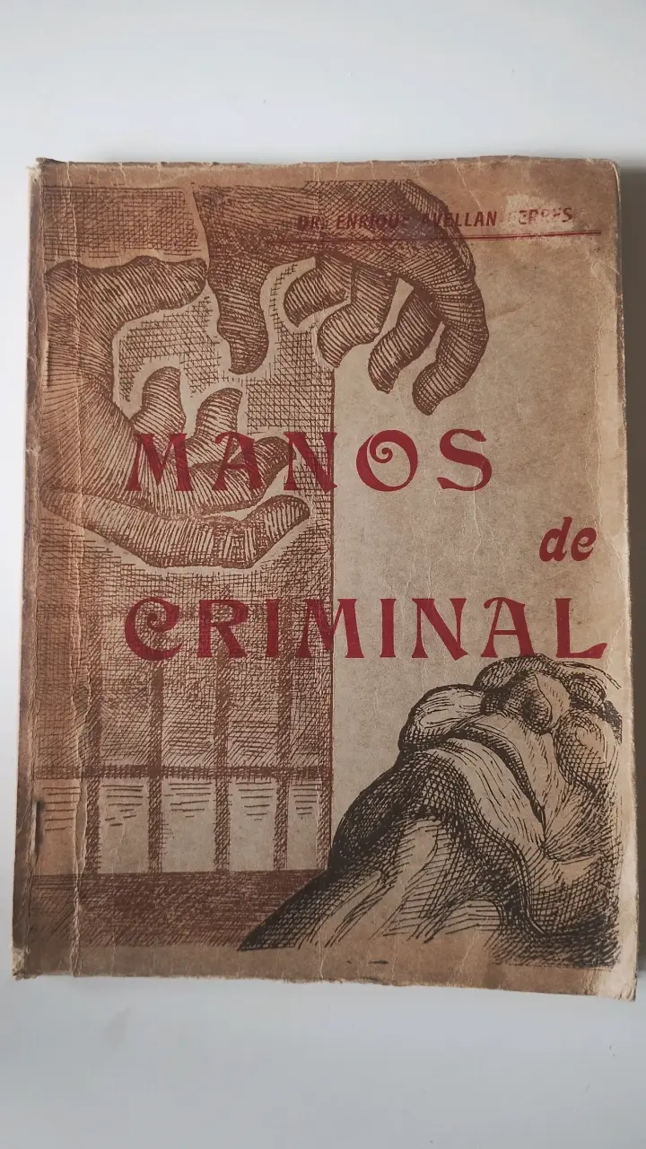 Libro antiguo 'Manos de Criminal' de Enrique Avellán Ferrés - 1