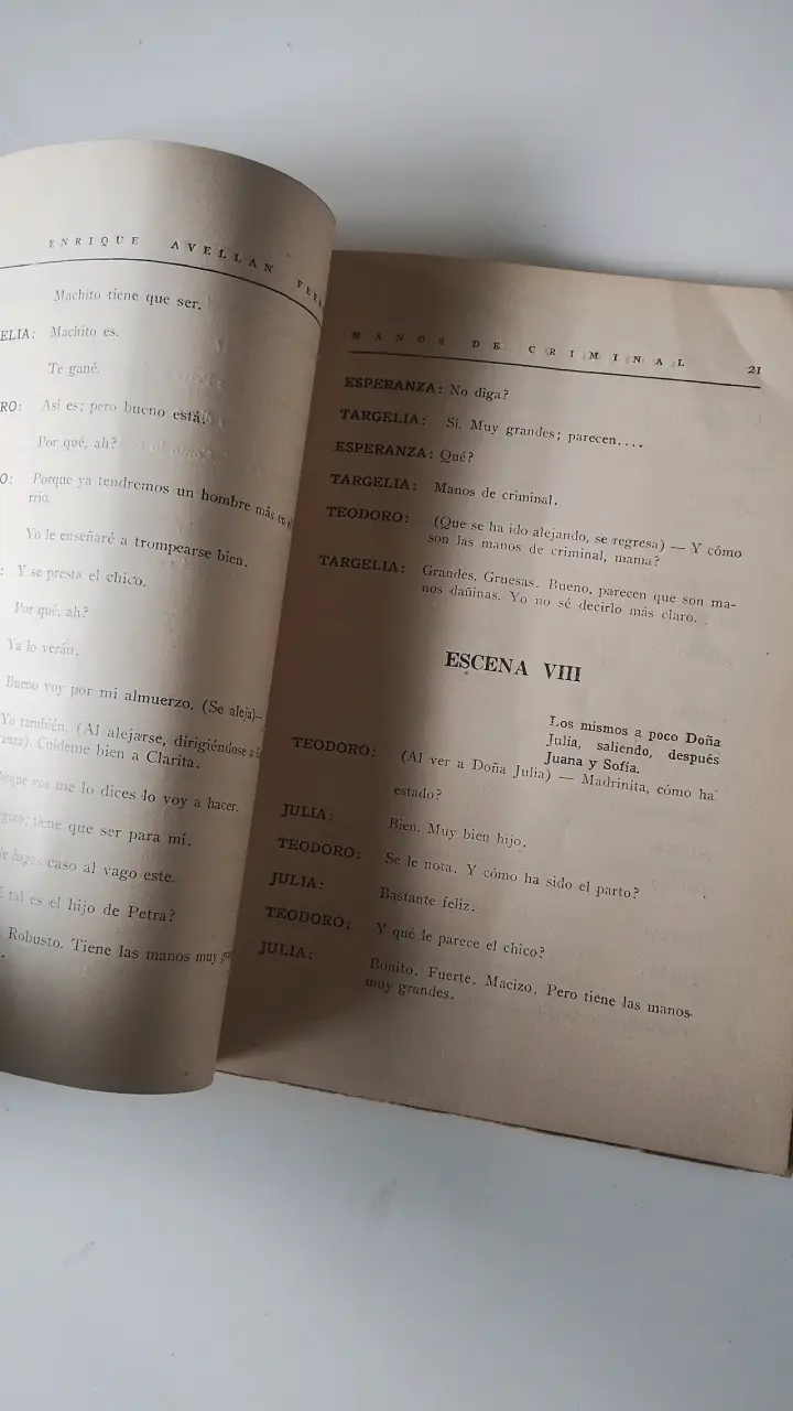 Libro antiguo 'Manos de Criminal' de Enrique Avellán Ferrés - 6