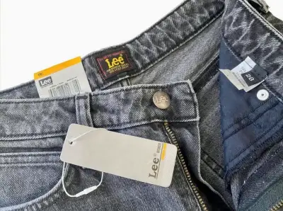 Jeans Lee Mujer Talla 38 Color Gris - miniatura 2