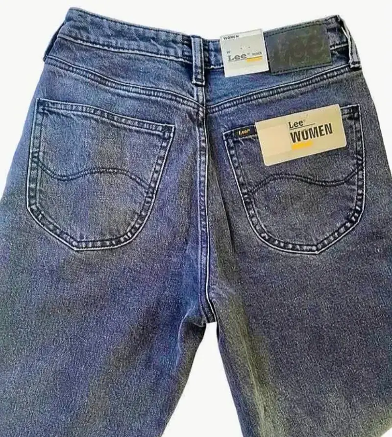 Jeans Lee Mujer Talla 38 Color Gris - 3