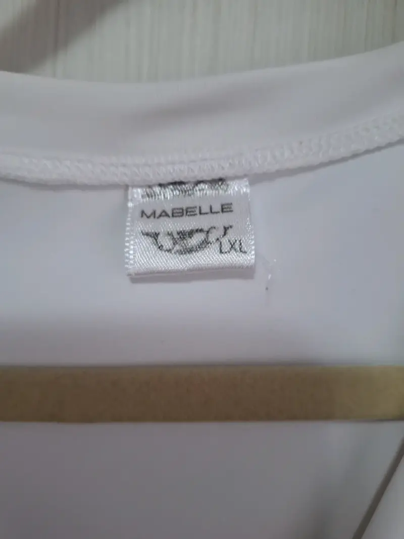 Body blanco Marca Mabelle- Talla L/XL - 2