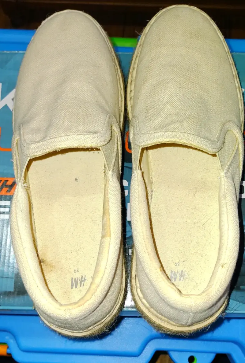 Zapatos de lona beige H&M talla 39 - 2