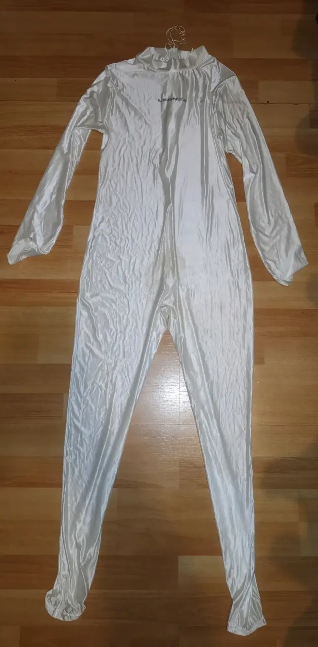 Traje de cuerpo completo blanco Talla S - 2