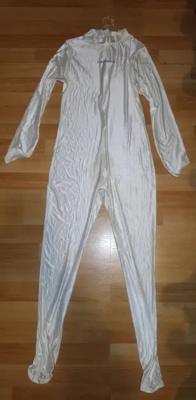 Traje de cuerpo completo blanco Talla S - miniatura 2