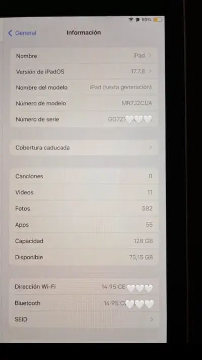 iPad de sexta generación 128GB en buen estado - miniatura 2