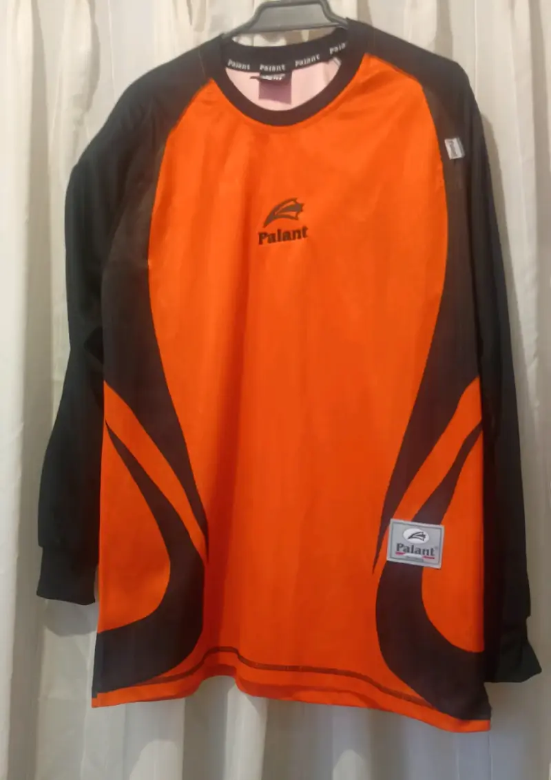 Camiseta de portero Palant naranja y negra