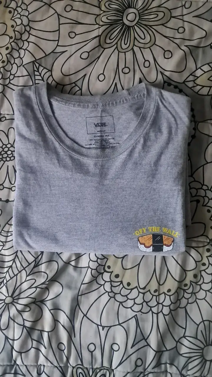 Polera Vans gris 'Off The Wall' Hawaii