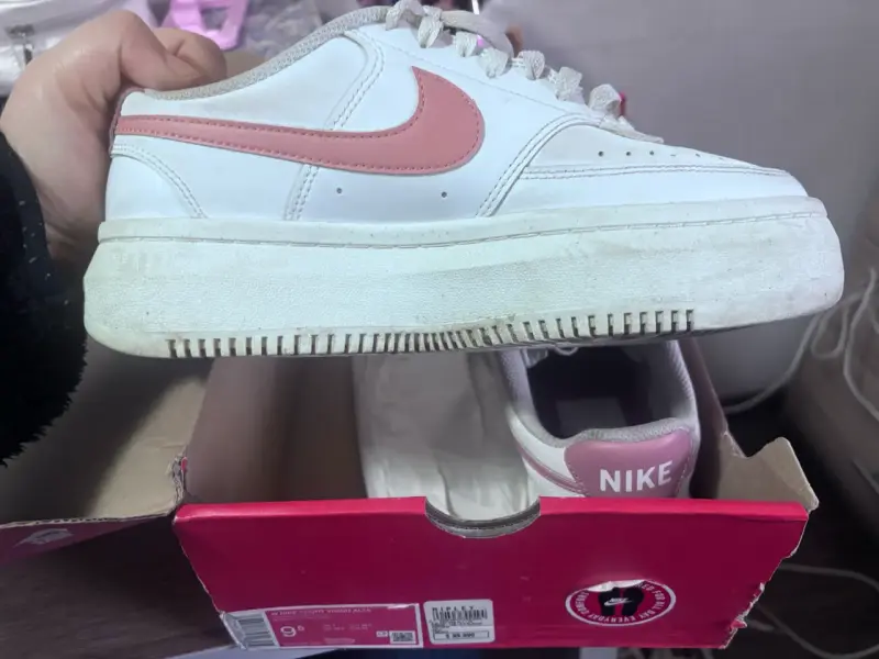 Nike Court Vision Alta Mujer Blancas - 2