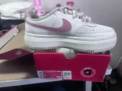 Nike Court Vision Alta Mujer Blancas - miniatura 3