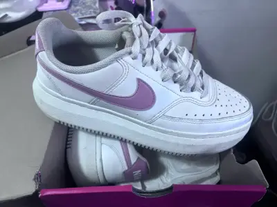Nike Court Vision Alta Mujer Blancas - miniatura 4