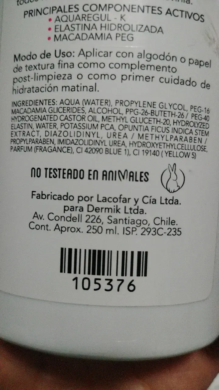 Loción Hidratante Intensiva Levinia 250 ml - 3