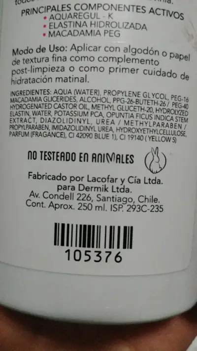Loción Hidratante Intensiva Levinia 250 ml - miniatura 3