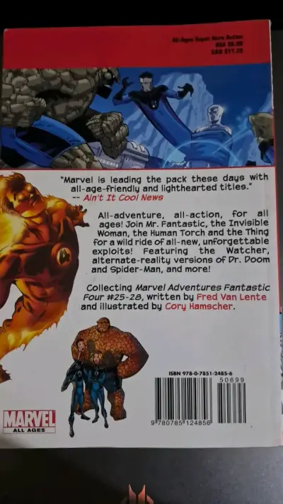 Comic Marvel Adventures Fantastic Four Silver Surfer - miniatura 2