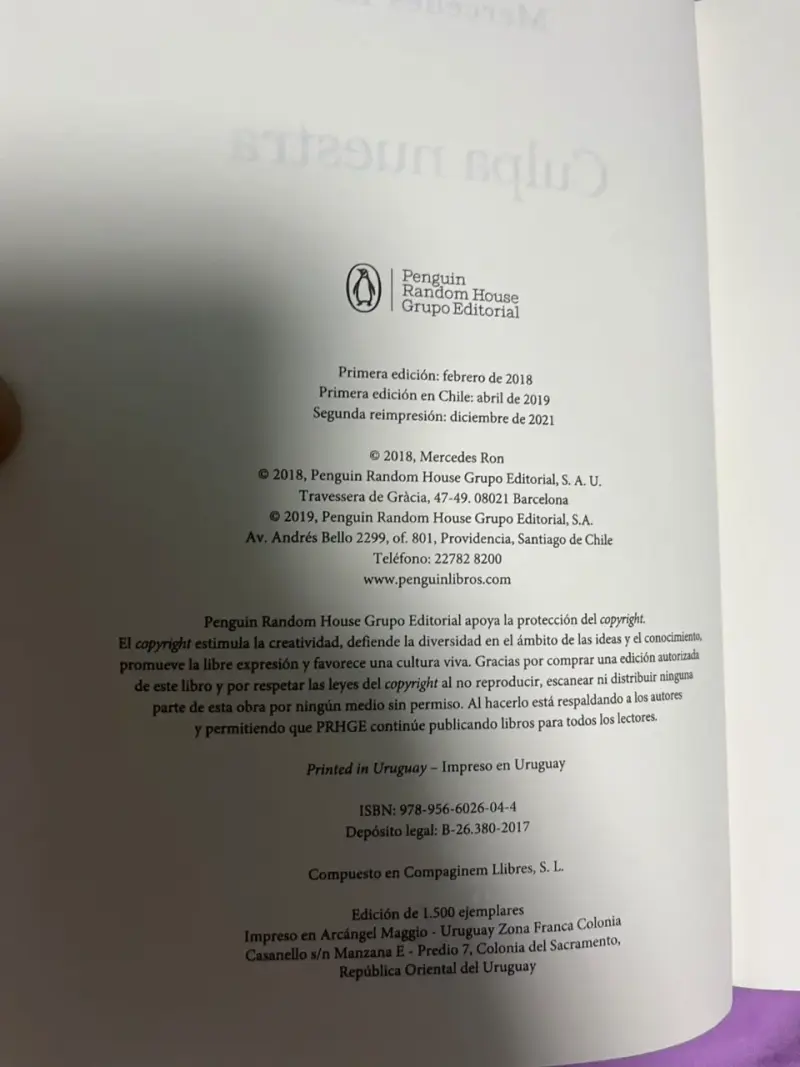 Culpa Nuestra' - Mercedes Ron - 4