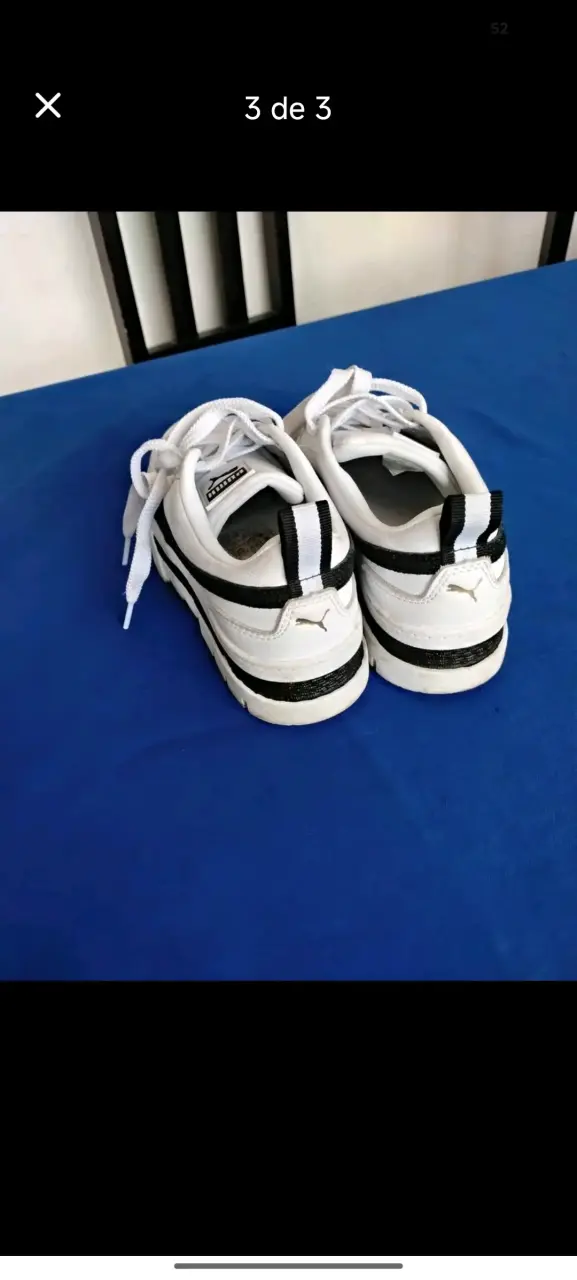 Zapatillas deportivas blancas Puma para mujer - 3