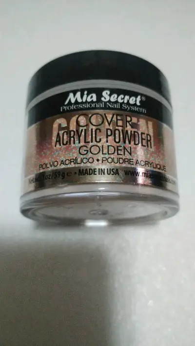 Polvo Acrílico Dorado Mia Secret 59g - miniatura 1