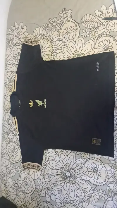 Polera Adidas México Negra de Hombre - miniatura 1