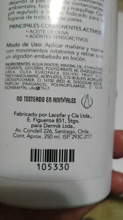 Leche de Limpieza Levina 250ml - miniatura 4