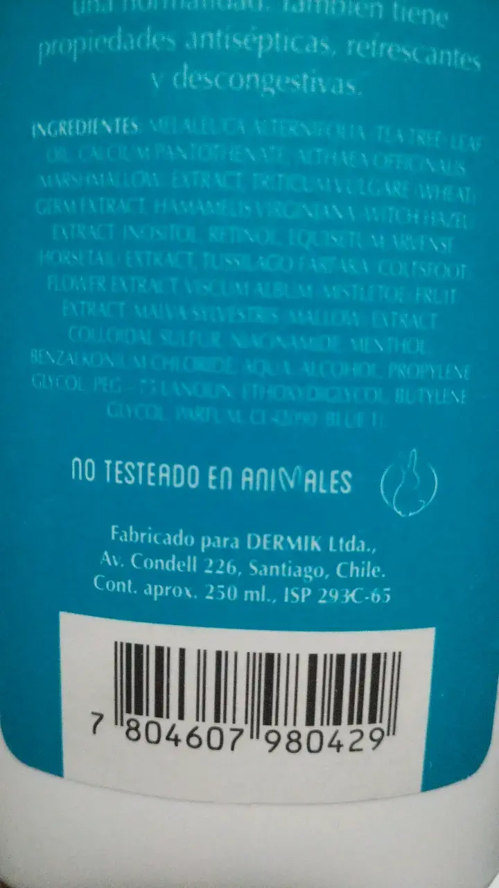 Loción Reguladora Leviniax ControlSeb 250 ml - 3