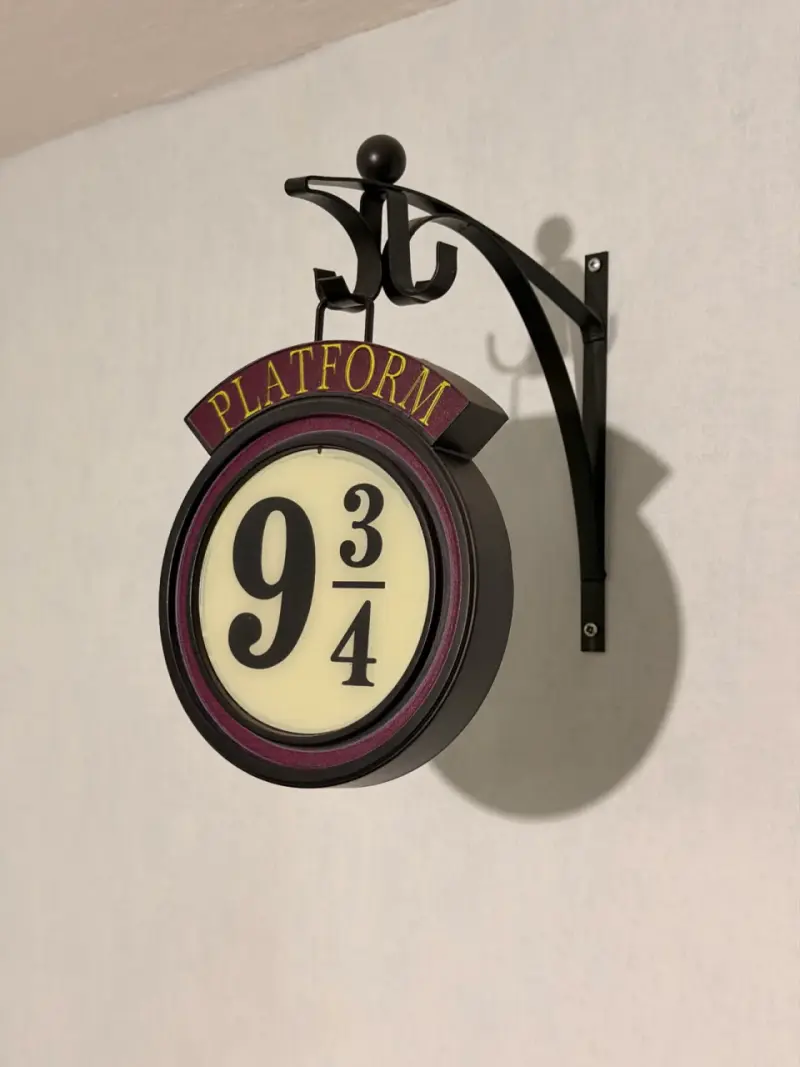 Reloj de pared decorativo Plataforma 9 3/4 - 1