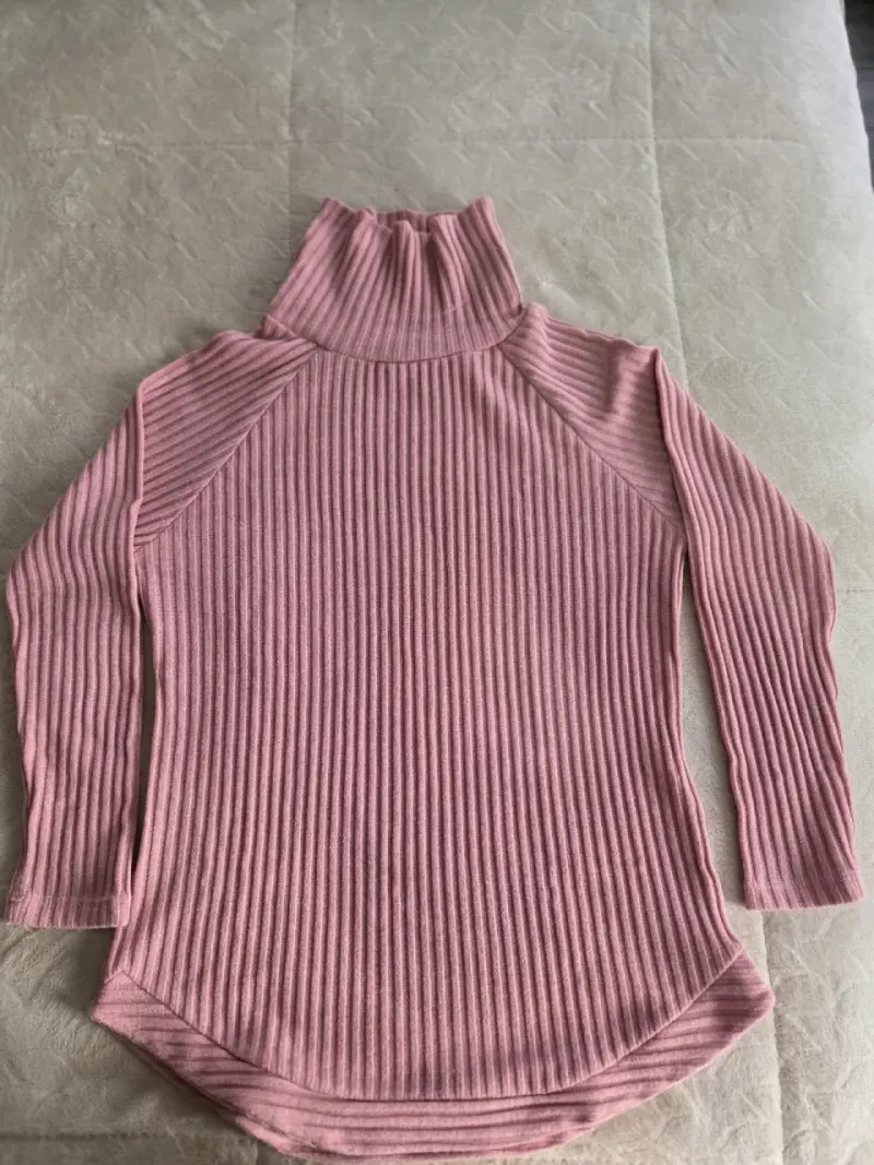 Conjunto de jersey de cuello alto - 2