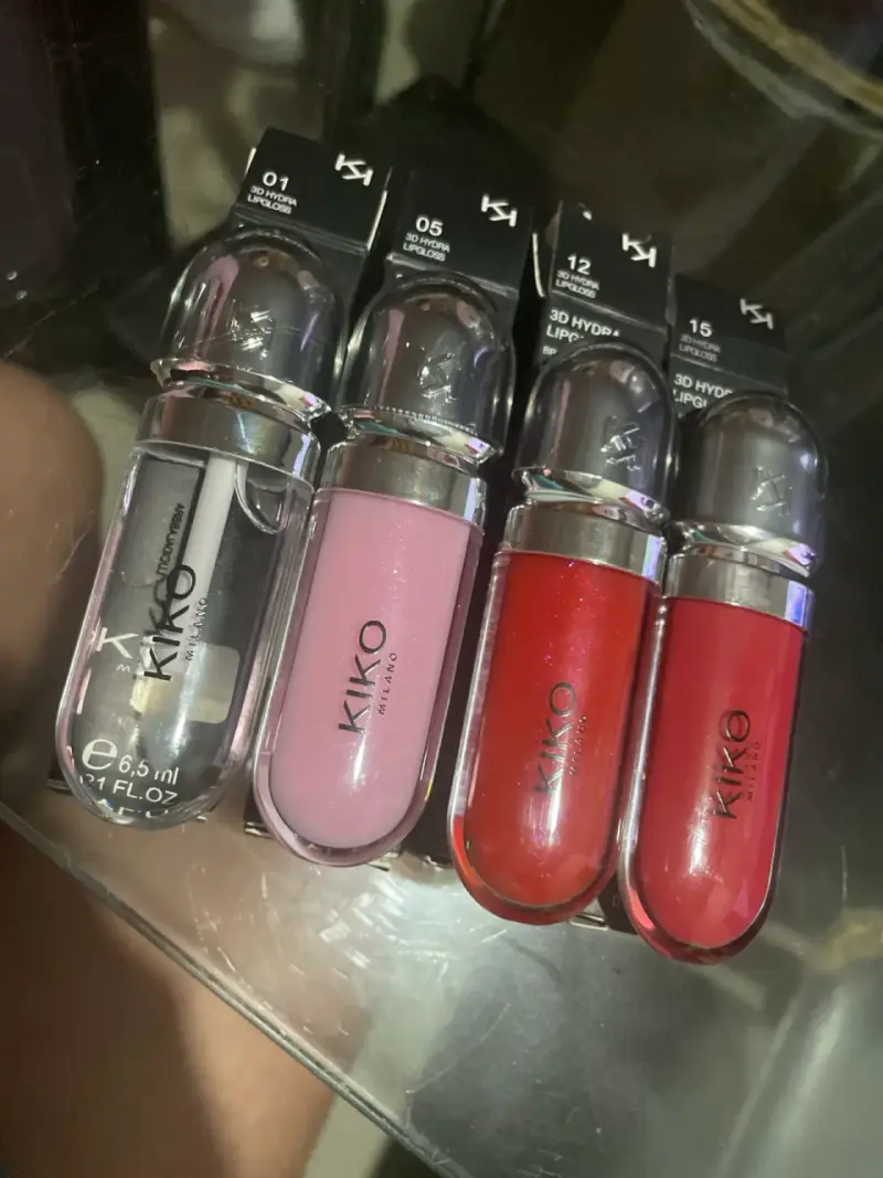 Set de Brillos Labiales Kiko Milano 3D Hydra - 1