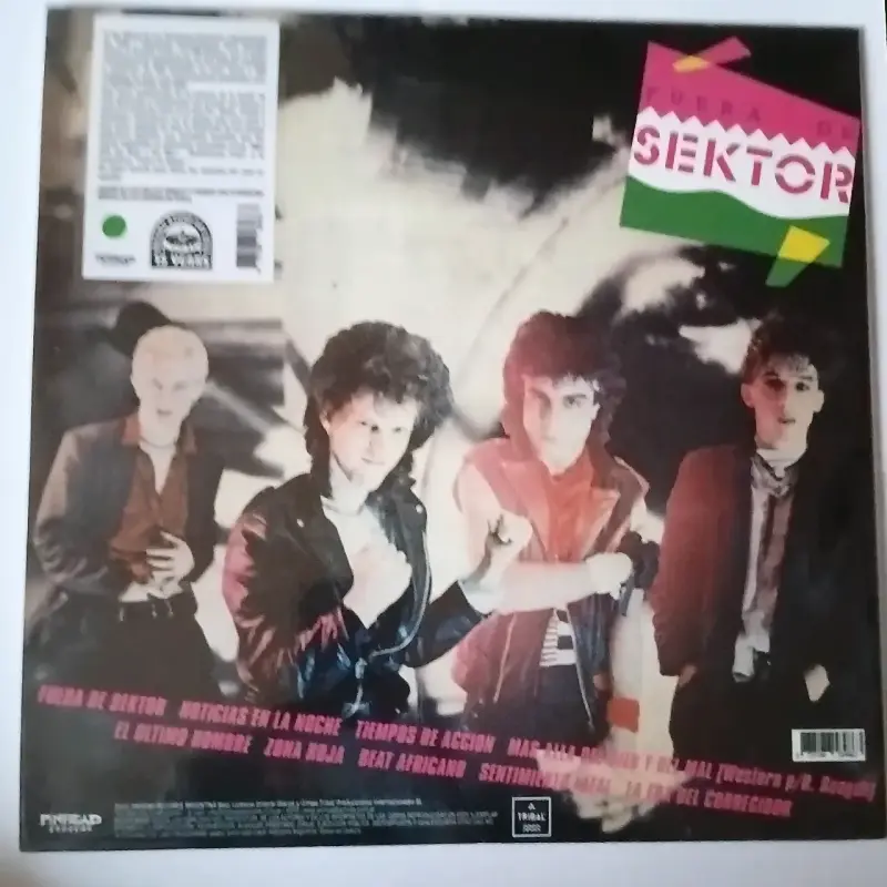 Vinilo Violadores - Fuera de Sektor - 2