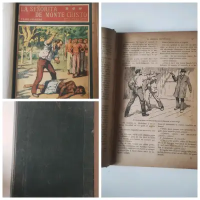 Libro antiguo 'La Señorita de Monte Cristo' por Carlos Solo - miniatura 1