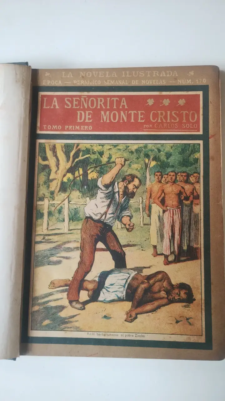 Libro antiguo 'La Señorita de Monte Cristo' por Carlos Solo - 3