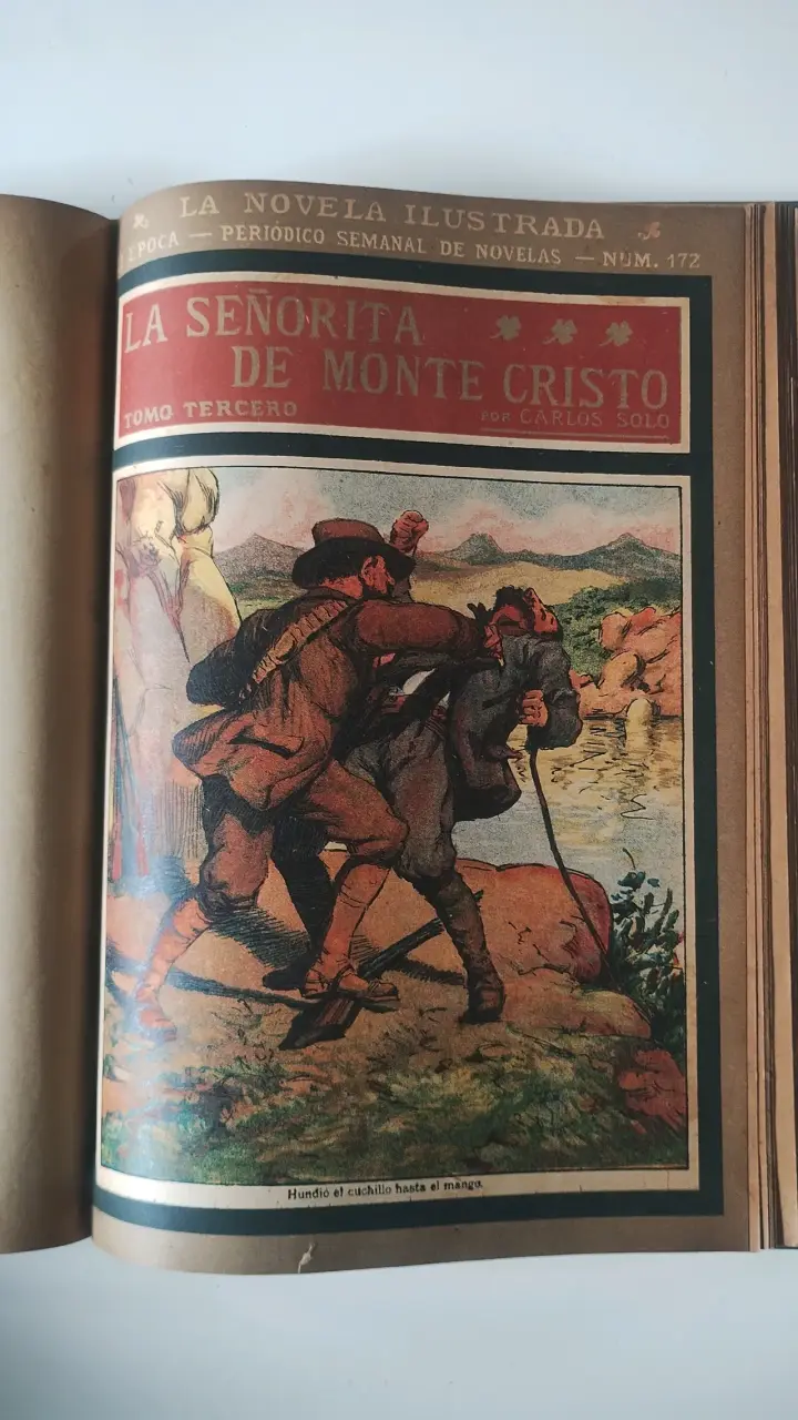 Libro antiguo 'La Señorita de Monte Cristo' por Carlos Solo - 5