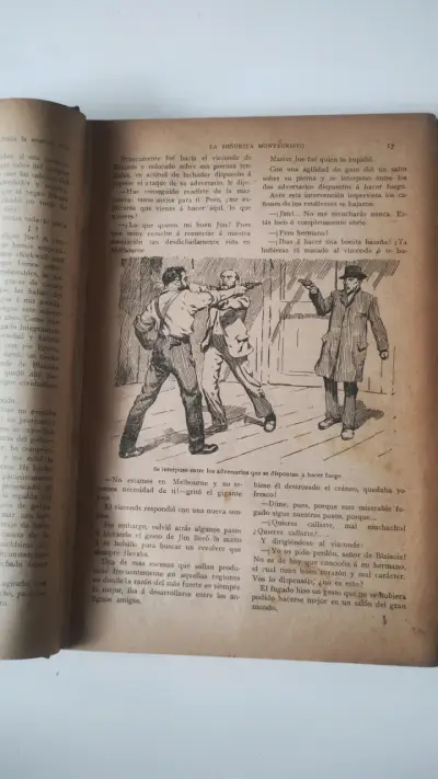Libro antiguo 'La Señorita de Monte Cristo' por Carlos Solo - miniatura 6