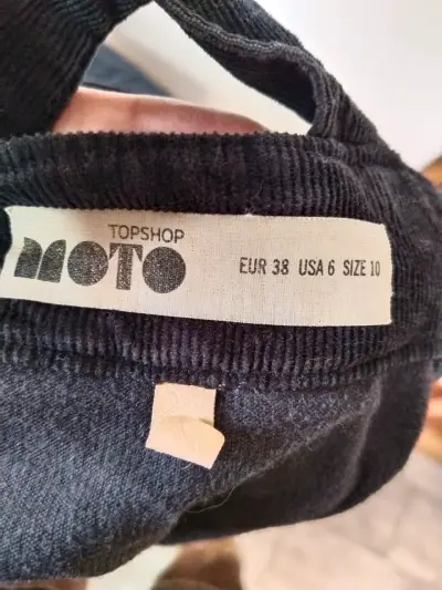 Jardinera  negro Topshop talla 38 - miniatura 4