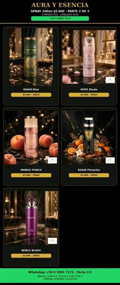 Perfume Aura y Esencia Scandant Homme 50ml - miniatura 4