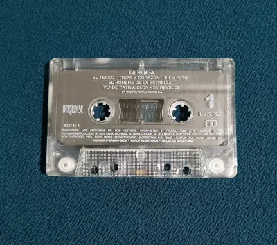 Cassette de música La Renga Interdisc - miniatura 3
