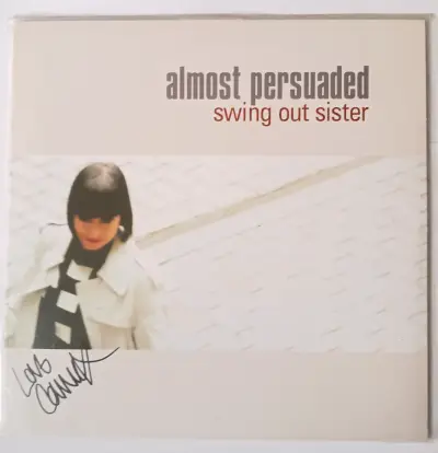 Vinilo Almost Persuaded de Swing Out Sister firmado - miniatura 1