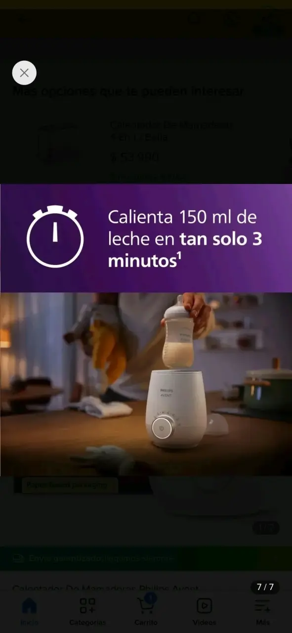 Calentador de mamaderas Philips Avent rápido y fácil - 3