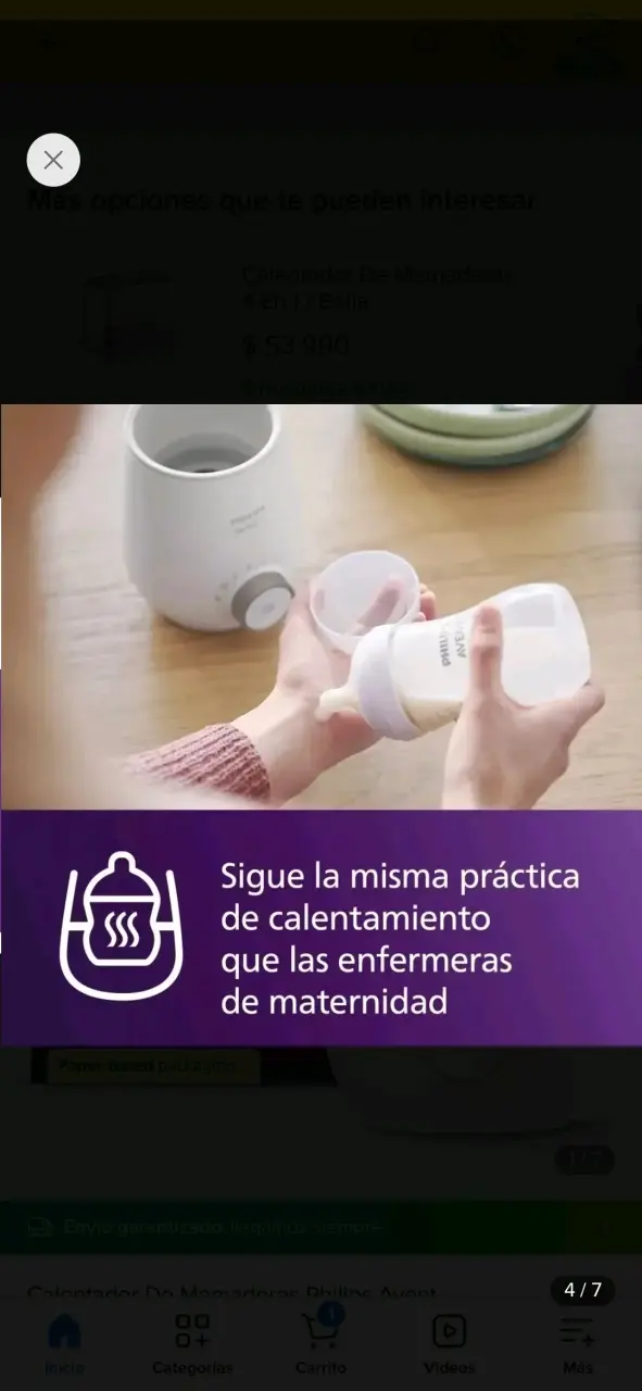 Calentador de mamaderas Philips Avent rápido y fácil - 4