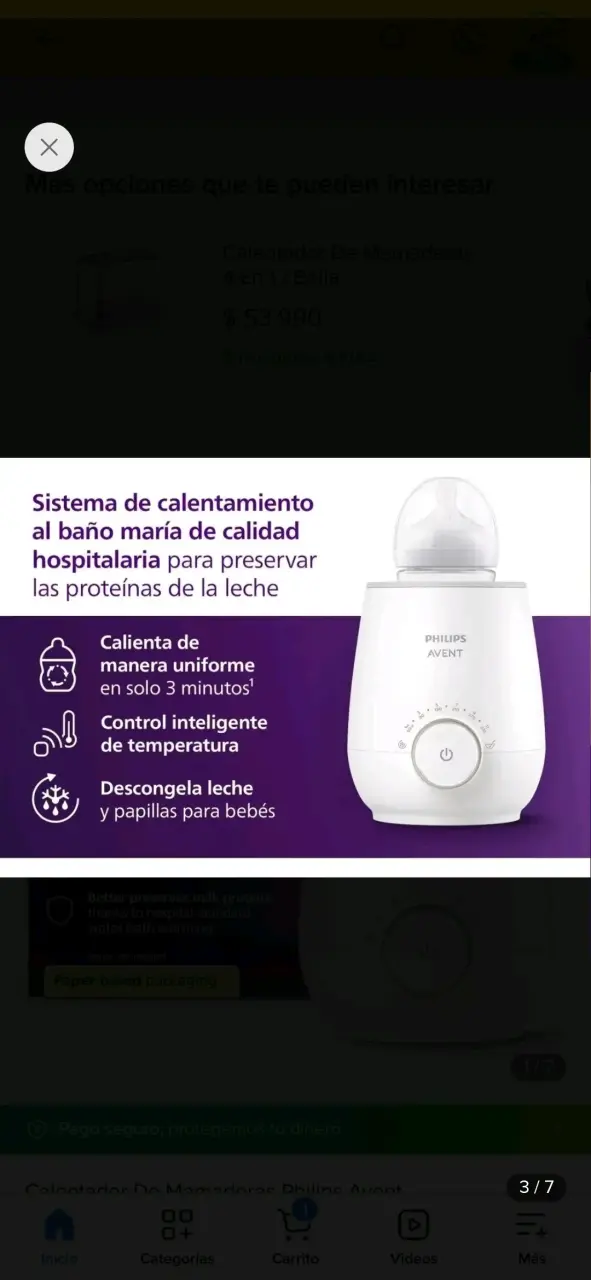 Calentador de mamaderas Philips Avent rápido y fácil - 6